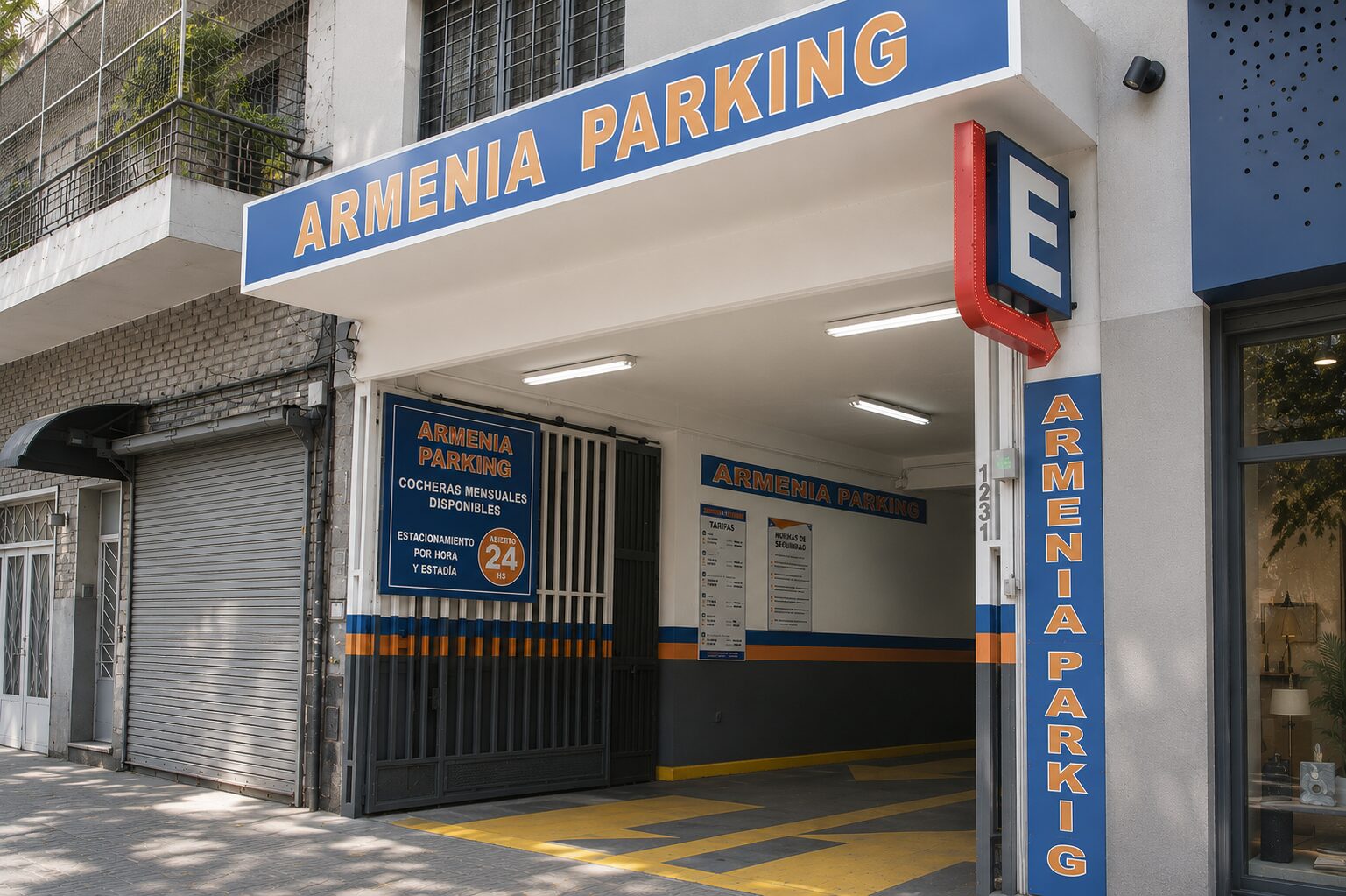 Sucursal de Armenia Parking en Palermo
